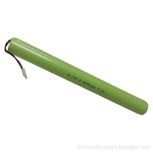OEM Battery true capactiy rechargeable battery pack NiMH D 7.2v 6000mah